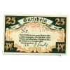 OLD GERMANY EMERGENCY PAPER MONEY - NOTGELD St. Tonis 1920 25 Pf