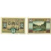OLD GERMANY EMERGENCY PAPER MONEY - NOTGELD Stadtilm 1921 50 Pf 1 Alte Llmbrucke