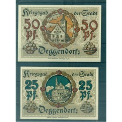 OLD GERMANY EMERGENCY PAPER MONEY - NOTGELD Deggendorf 1921