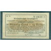 OLD GERMANY EMERGENCY PAPER MONEY - NOTGELD 21 Pfennig-Gold 1/20 Dollar