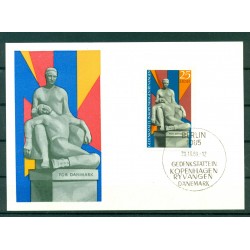 RDA 1969 - Michel n.1512 - Carte-Maximum Monument national de Copenhague