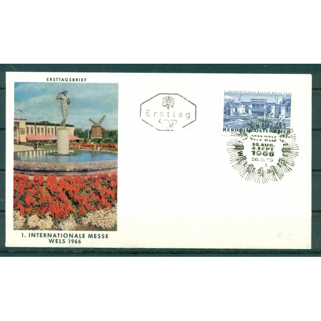 Austria 1966 - Y & T n. 1050 - Wels International Fair