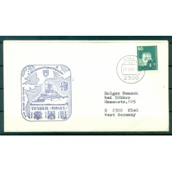 Germany 1984 - Cover replenishment ship Mosel