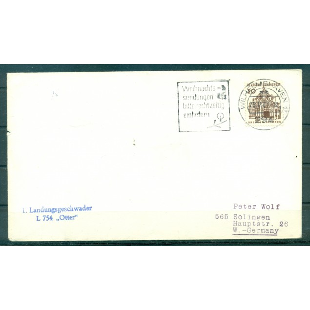 Germany 1974 - Cover landing ship medium Otter