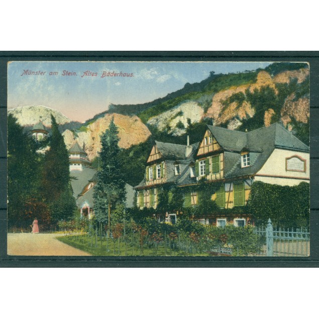 Allemagne  1932 - Y & T n. 403 - Carte postale "Münster am Stein"