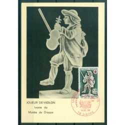 France 1967 - Y & T n.1541 - Ivoires du Musée de Dieppe
