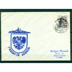 Allemagne 1974 - Enveloppe frégate Lübeck