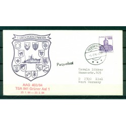 Germany 1984 - Cover 1st Submarine Squadron