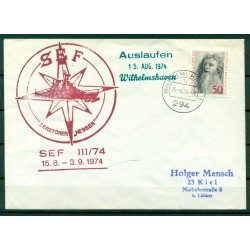 Germany 1974 - Cover destroyer Hessen