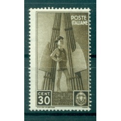 Italie  1937 - Y. & T. n. 389 - Exposition romaine des colonies de vacances