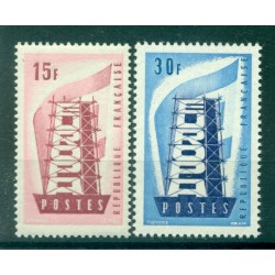 France 1956 - Y & T n. 1076/77 - Europa