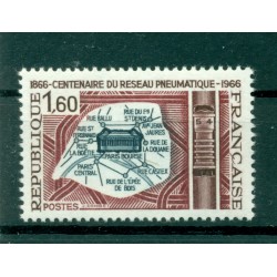 France 1966 - Y & T n. 1498 - Poste pneumatique