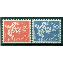 Svizzera 1961 - Y & T n. 682/83 - Europa (Michel n. 736/37)