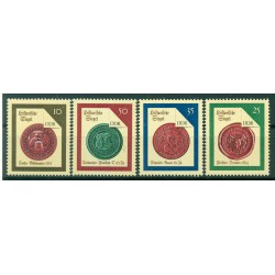 Germany - GDR 1988 - Y & T n. 2767/70 - Historical seals (Michel n. 3156/59)