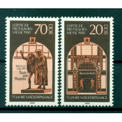 Allemagne - RDA 1988 - Y & T n. 2765/66 - Foire de printemps de Leipzig (Michel n. 3153/54)
