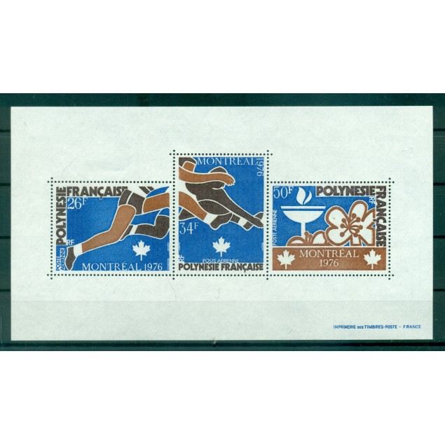 Polynésie Française 1976 - Y & T n. BF 3 - Jeux Olympiques à Montreal