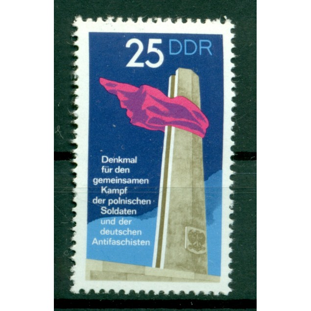 Allemagne - RDA 1972 - Y & T n. 1484 - Monument consacré à la lutte commune (Michel n. 1788)
