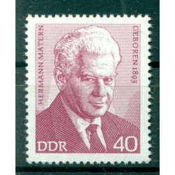 Allemagne - RDA 1973 - Y & T n. 1548 - Hermann Matern (Michel n. 1855)