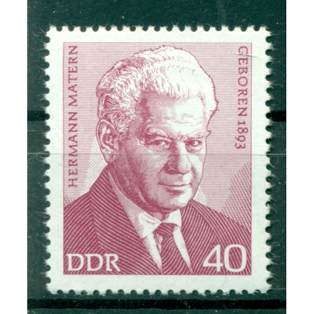 Germany - GDR 1973 - Y & T n. 1548 - Hermann Matern (Michel n. 1855)