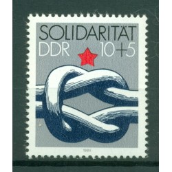 Allemagne - RDA 1984 - Y & T n. 2534 - Solidarité  (Michel n. 2909)