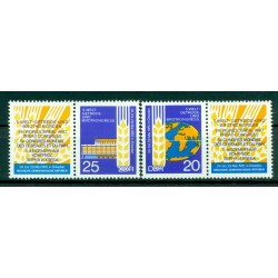 Germany - GDR 1970 - Y & T n. 1266/67 - Corn and bread congress (Michel n. 1575/76)