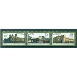 Germania - RDT 1988 - Y& T n. 2758/60 - Uffici postali della RDT (Michel n. 3145/47)
