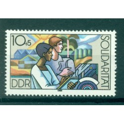 Allemagne - RDA 1986 - Y & T n. 2675 - Solidarité  (Michel n. 3054)