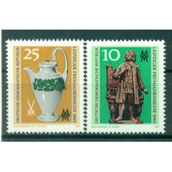 Germany - GDR 1985 - Y & T n. 2557/58 - Leipzig Spring Fair (Michel n. 2929/30)