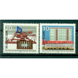 Allemagne - RDA 1984 - Y & T n. 2520/21 - République Démocratique Allemande (Michel n. 2888/89)