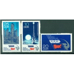 Germany - GDR 1973 - Y & T n. 1574/76 - Soviet Science and Technology Days (Michel n. 1887/89)