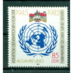 Allemagne - RDA 1985 - Y & T n. 2605 - ONU (Michel n. 2982)