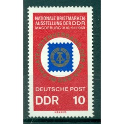 Allemagne - RDA 1969 - Y & T n. 1174 - Exposition philatélique de Magdebourg (Michel n. 1477)