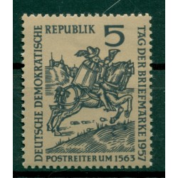 Allemagne - RDA 1957 - Y & T n. 325 - Journée du Timbre (Michel n. 600)