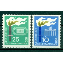 Germania - RDT 1968 - Y& T n. 1073/74 - Giochi sportivi della gioventù (Michel n. 1375/76)