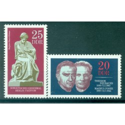 Germany - GDR 1970 - Y & T n. 1282/83 - Against fascism (Michel n. 1603/04)