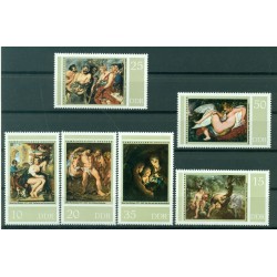 Allemagne - RDA 1977 - Y & T n.1905/10 - Peter Paul Rubens (Michel n. 2229/34)