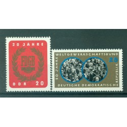 Allemagne - RDA 1965 - Y & T n. 817/18 - FDGB (Michel n. 1115/16)