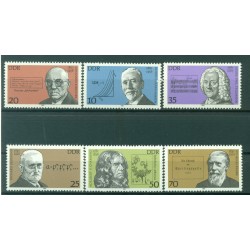 Allemagne - RDA 1981 - Y & T n. 2258/63 - Personnalités  (Michel n. 2603/08)