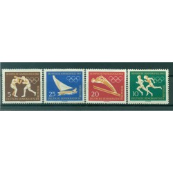 Allemagne - RDA 1960 - Y & T n. 462/65 - Jeux olympiques d'hiver et d'été  (Michel n. 2603/08)