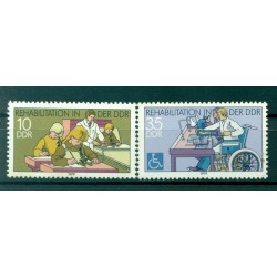 Germany - GDR 1979 - Y & T n. 2096/97 - Rehab (Michel n. 2431/32)