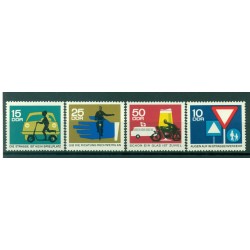 Germany - GDR 1966 - Y & T n. 866/69 - Road security (Michel n. 1169/72)