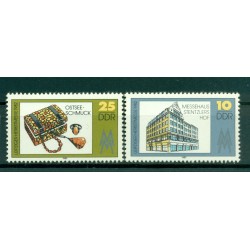 Germany - GDR 1982 - Y & T n. 2381/82 - Leipzig Fall Fair (Michel n. 2733/34)