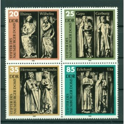 Allemagne - RDA 1983 - Y & T n. 2451/54 - Cathédrale de Naumburg (Michel n. 2808/11)