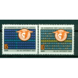 Germany - GDR 1969 - Y & T n. 1206/07 - UFI (Michel n. 1515/16)