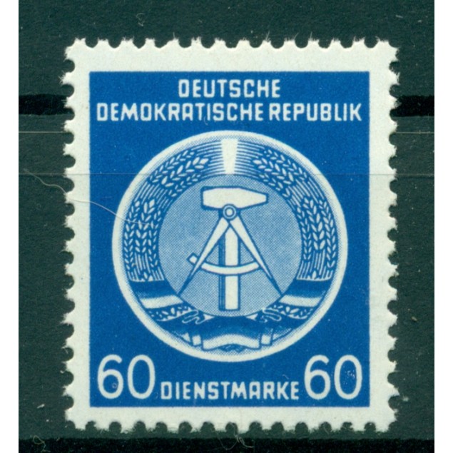Germania - RDT 1954 - Y& T n. 15 francobolli di servizio - Stemmi (Michel n. 15 x)