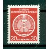 Allemagne - RDA 1954 - Y & T n. 11 timbres de service - Armoiries (Michel n. 11 x)
