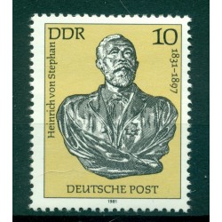 Germany - GDR 1981 - Y & T n. 2236 - Heinrich von Stephan (Michel n. 2579)