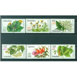 Allemagne - RDA 1978 - Y & T n. 1957/62 - Flore (Michel n. 2287/92)