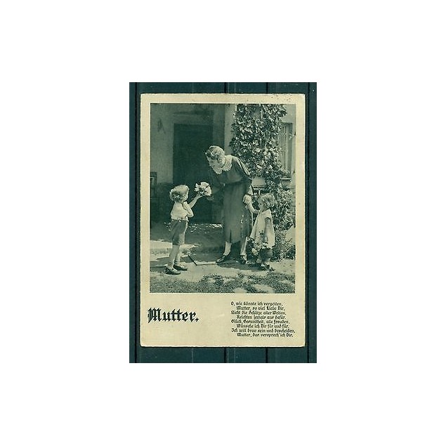 Allemagne - Germany 1937 - Michel n.515 - Carte postale Fête des mères