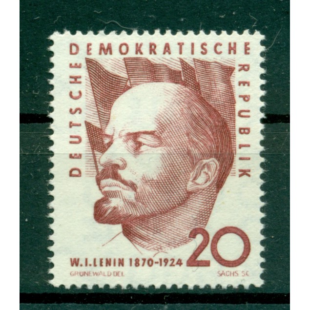 Germania - RDT 1960 - Y& T n. 476 - Lenin (Michel n. 762)